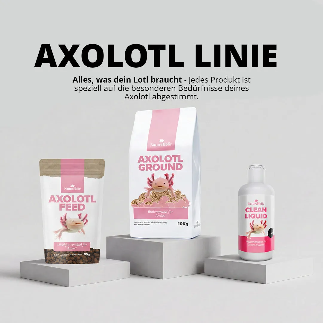 NatureHolic Black Axolotl Ground Bodengrund 10kg 2-3mm