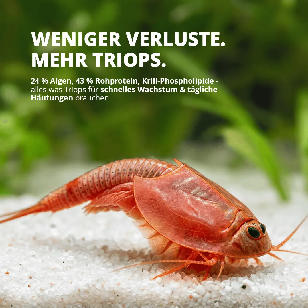 NatureHolic Triops Feed Triopsfutter 20g Insektenprotein