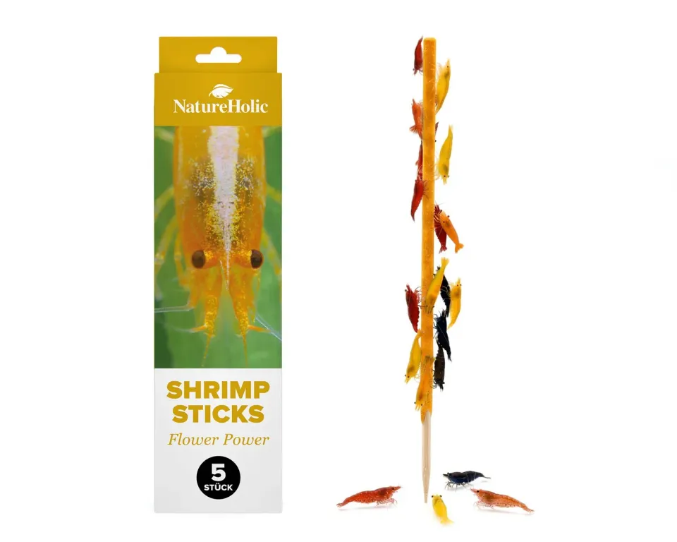 NatureHolic Garnelen Lollies Flower Power 5 Stk Blütenpollen