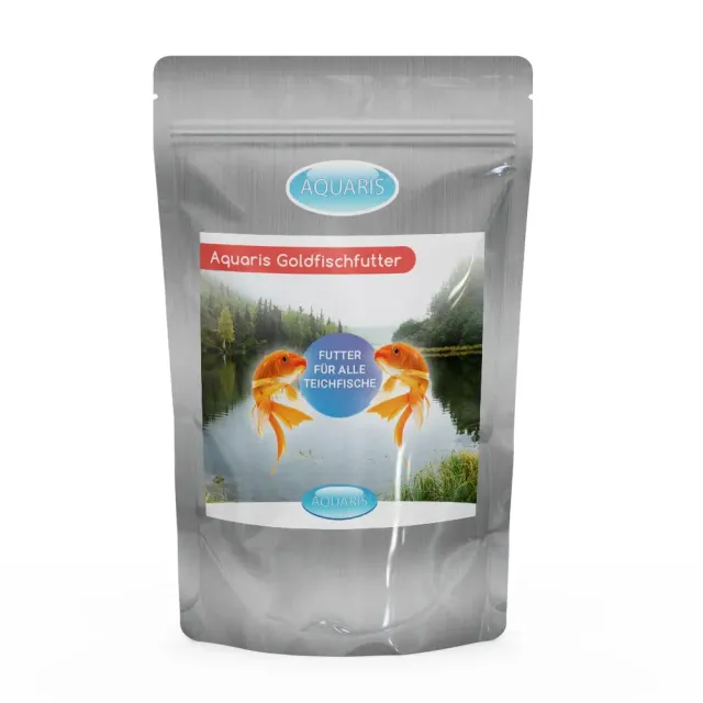 AQUARIS Goldfischfutter Pellets 3 mm 500 g Astaxanthin