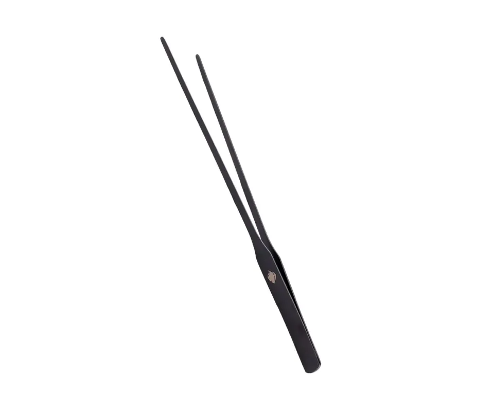 NatureHolic Scaping Tweezers straight Pflanzenpinzette 27cm schwarz
