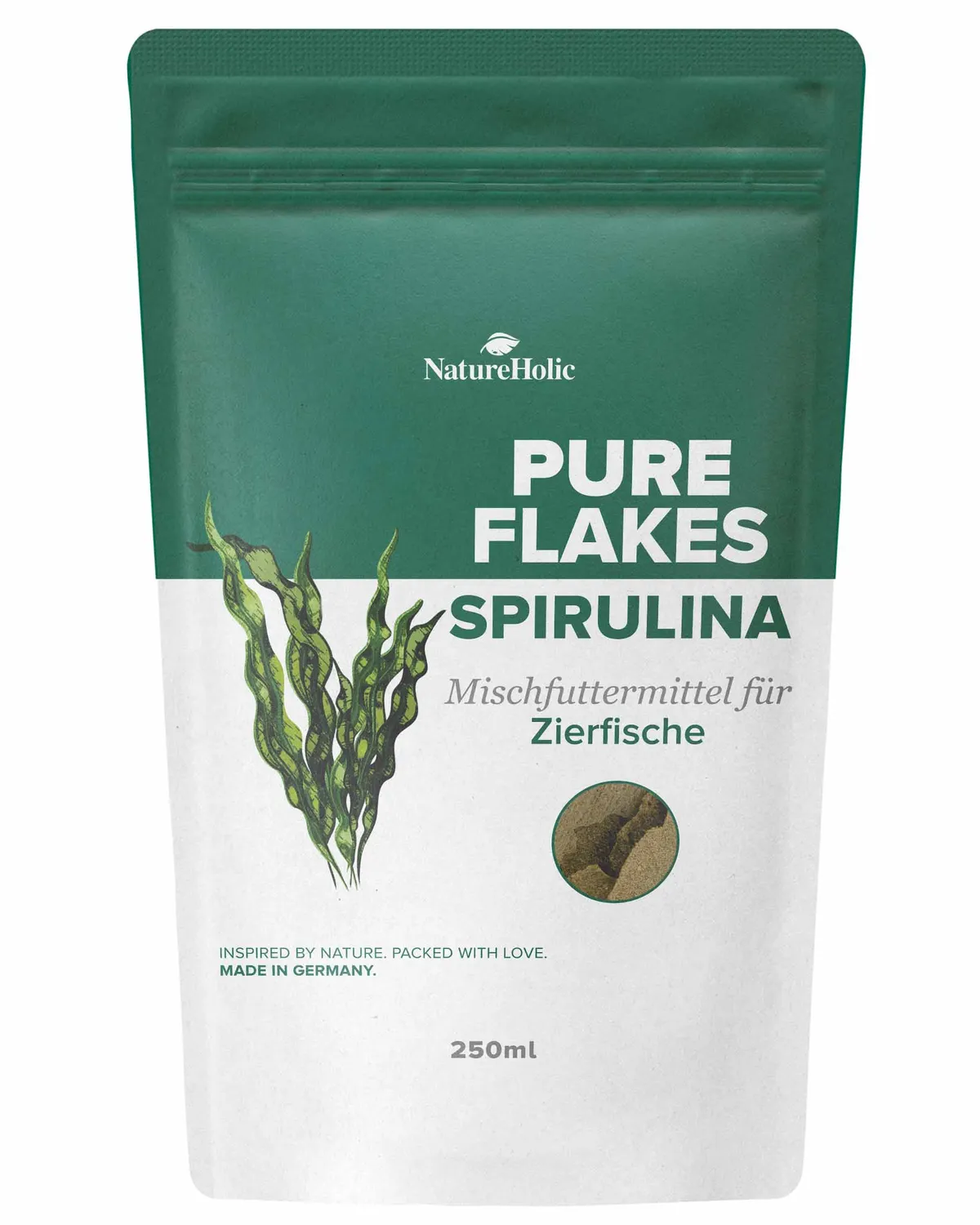 NatureHolic All in One Fischfutterflocken-Set 2 Sorten