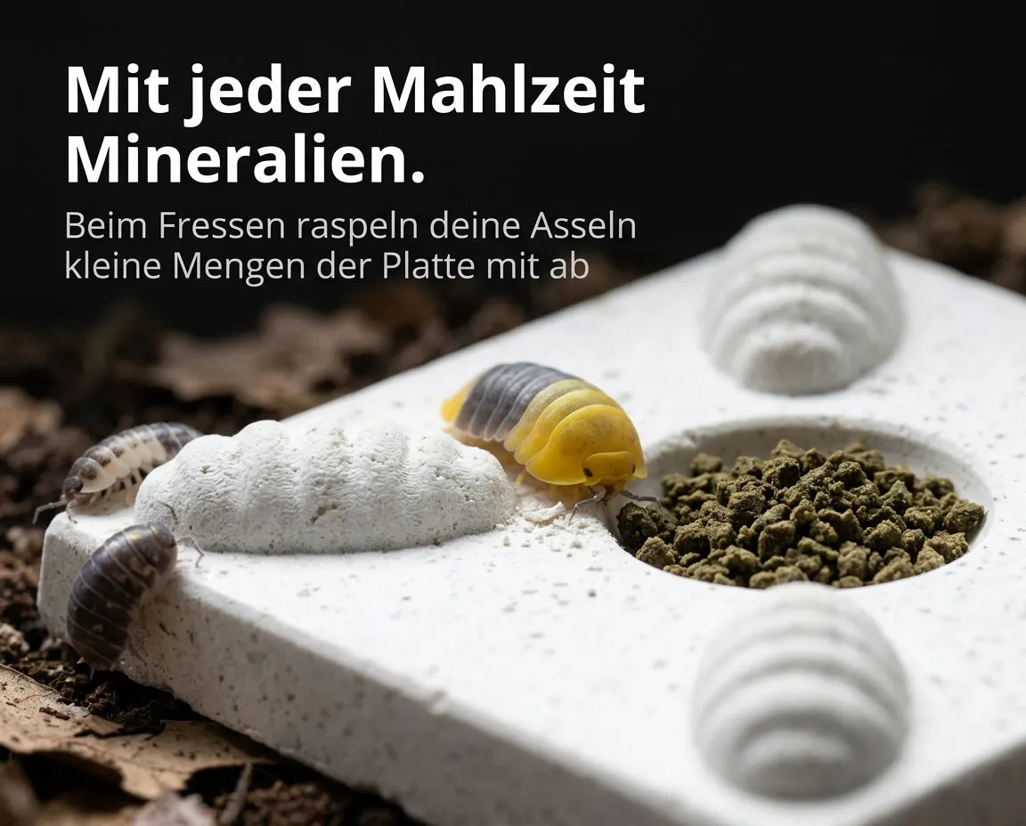 NatureHolic Assel MineralPlate Futterplatte mineralisch