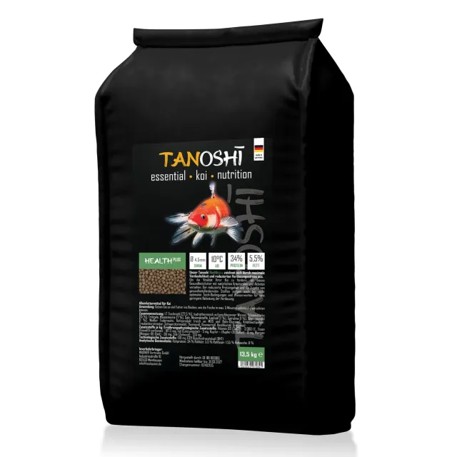Tanoshi Health Plus 4,5 mm Koifutter 13,5 kg schwimmend