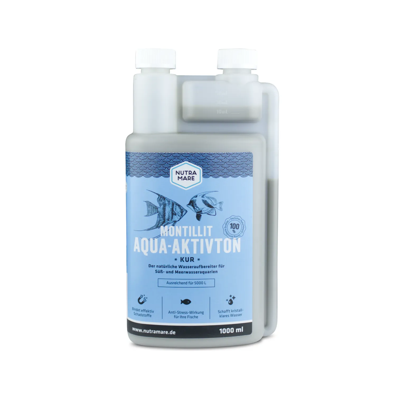 nutramare Montillit Aqua-Aktivton 500 ml für klares Wasser