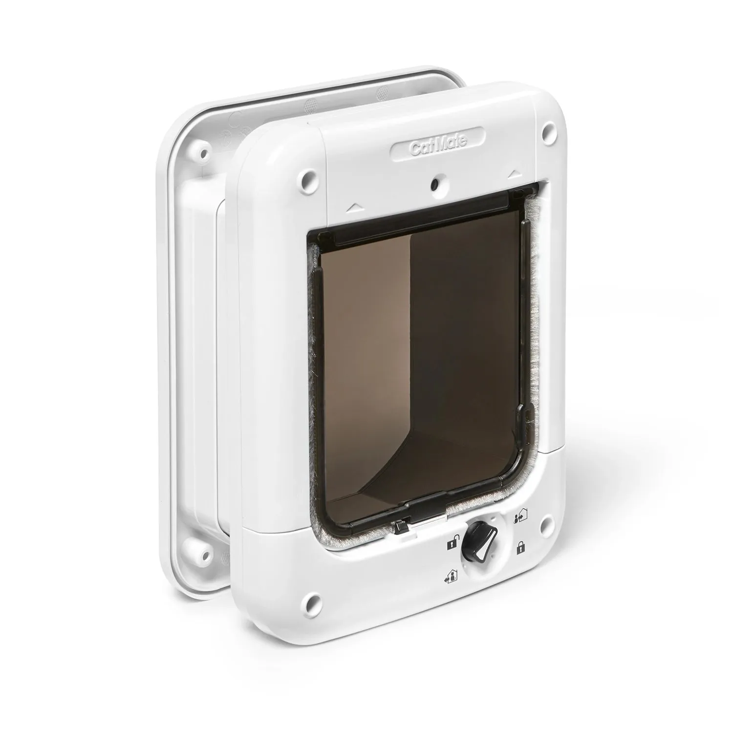Closer Pets Cat Mate 360 Mikrochip Katzenklappe Weiß Chip