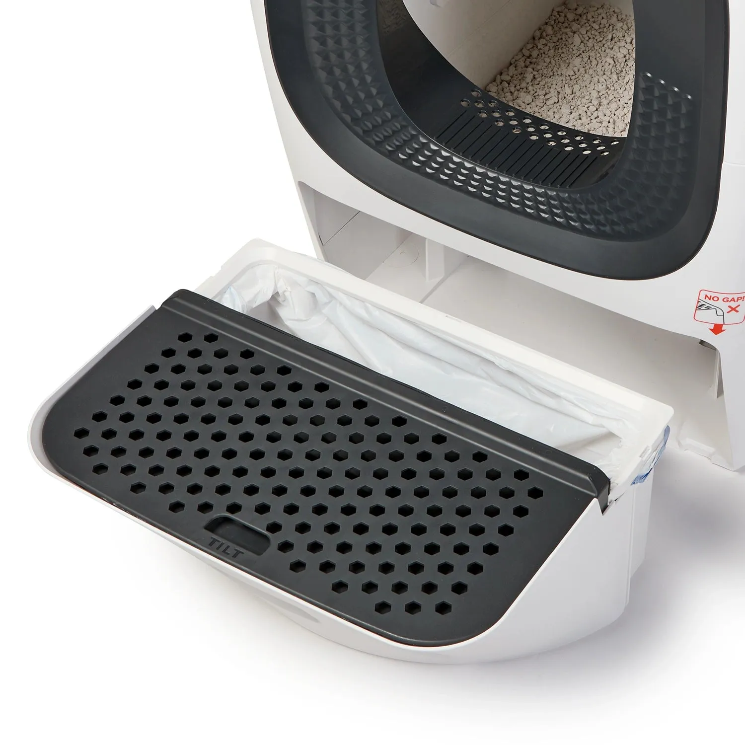 Closer Pets Cat Mate Katzentoilette selbstreinigend App weiß