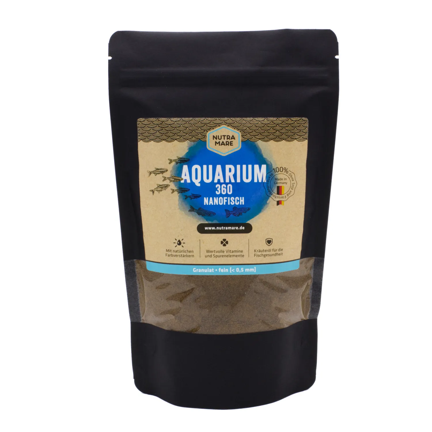 Nutramare Aquarium360 Nanofisch Granulat 250 ml fein