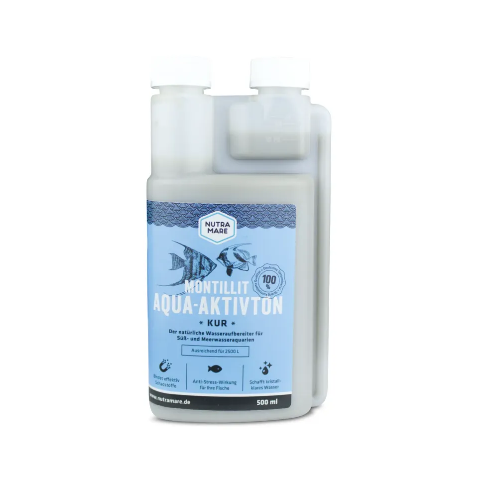 nutramare Montillit Aqua-Aktivton 500 ml für klares Wasser