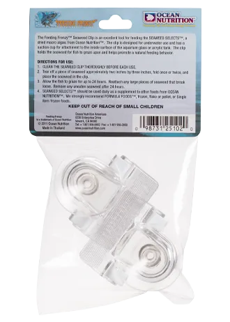 Ocean Nutrition Seaweed Clips Futterclip mit Saugnapf