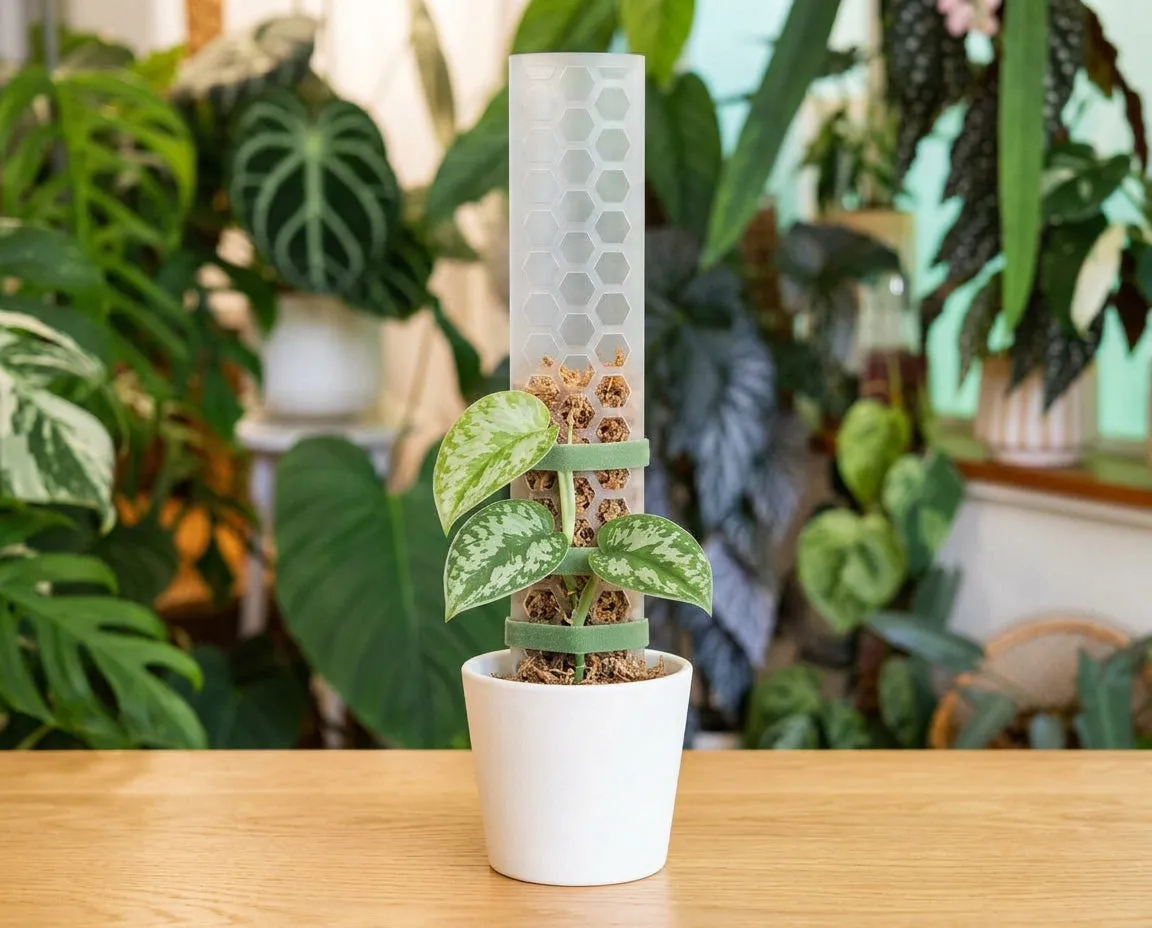 NatureHolic FlexiMosspole Rankhilfe 58 cm transparent