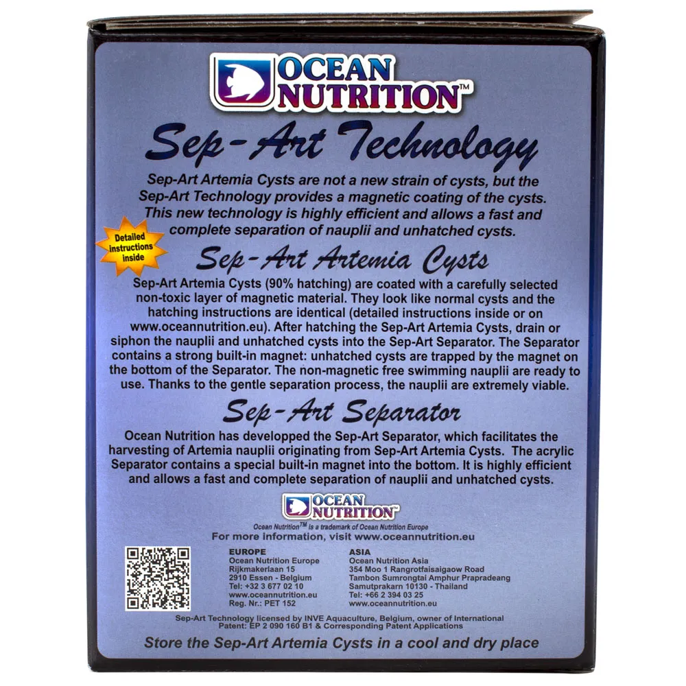 Ocean Nutrition Sep-Art Artemia Separator Set Magnet