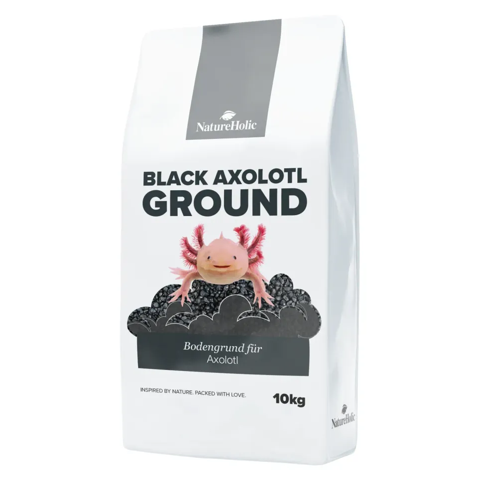 NatureHolic Black Axolotl Ground Bodengrund 10kg 2-3mm