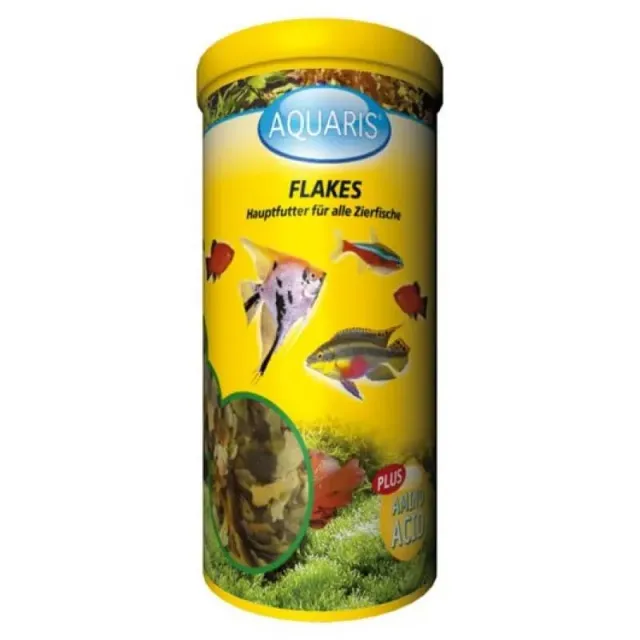 AQUARIS Flakes Flockenfutter 30 g für Zierfische