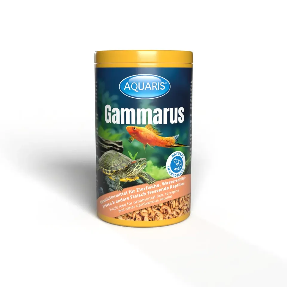 Aquaris Gammarus Fischfutter 100 g getrocknete Bachflohkrebse