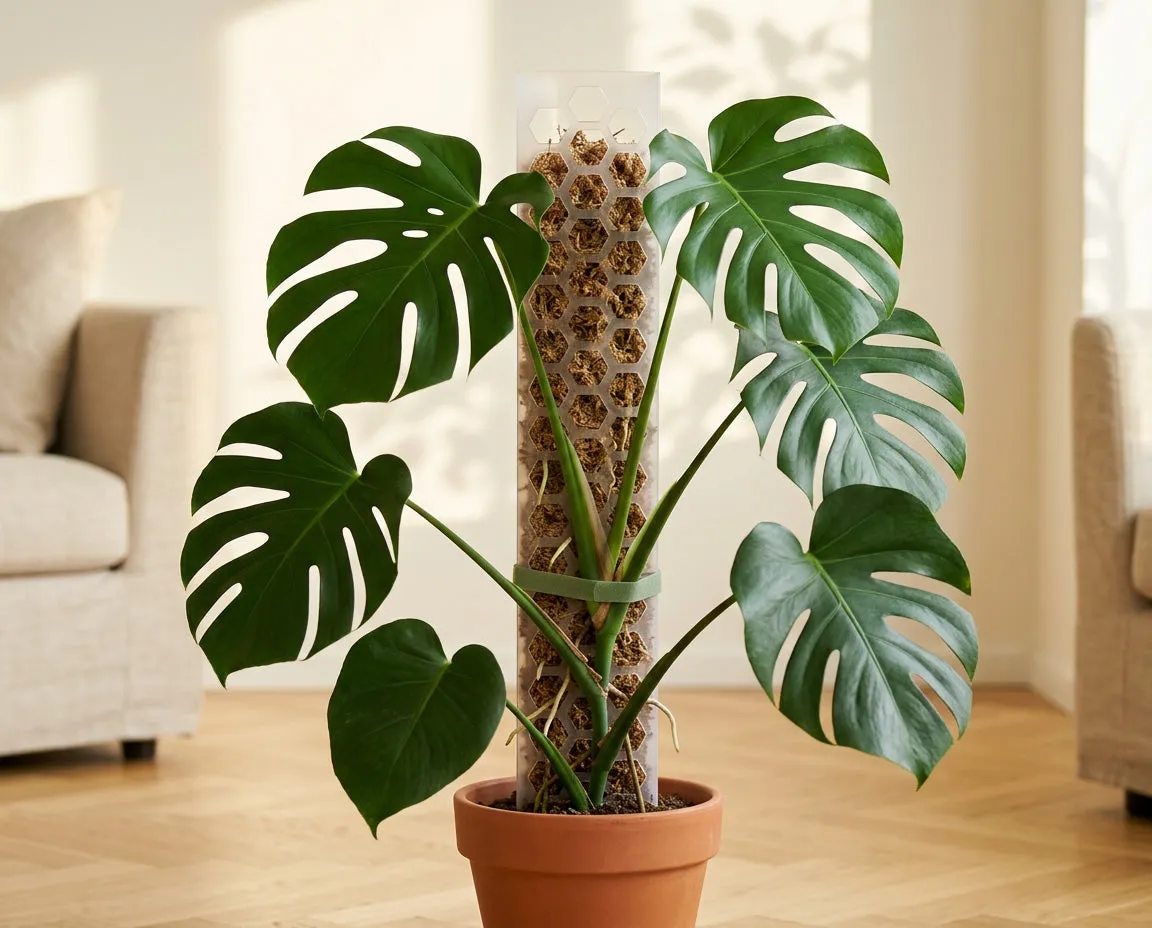 NatureHolic FlexiMosspole Rankhilfe 58 cm transparent