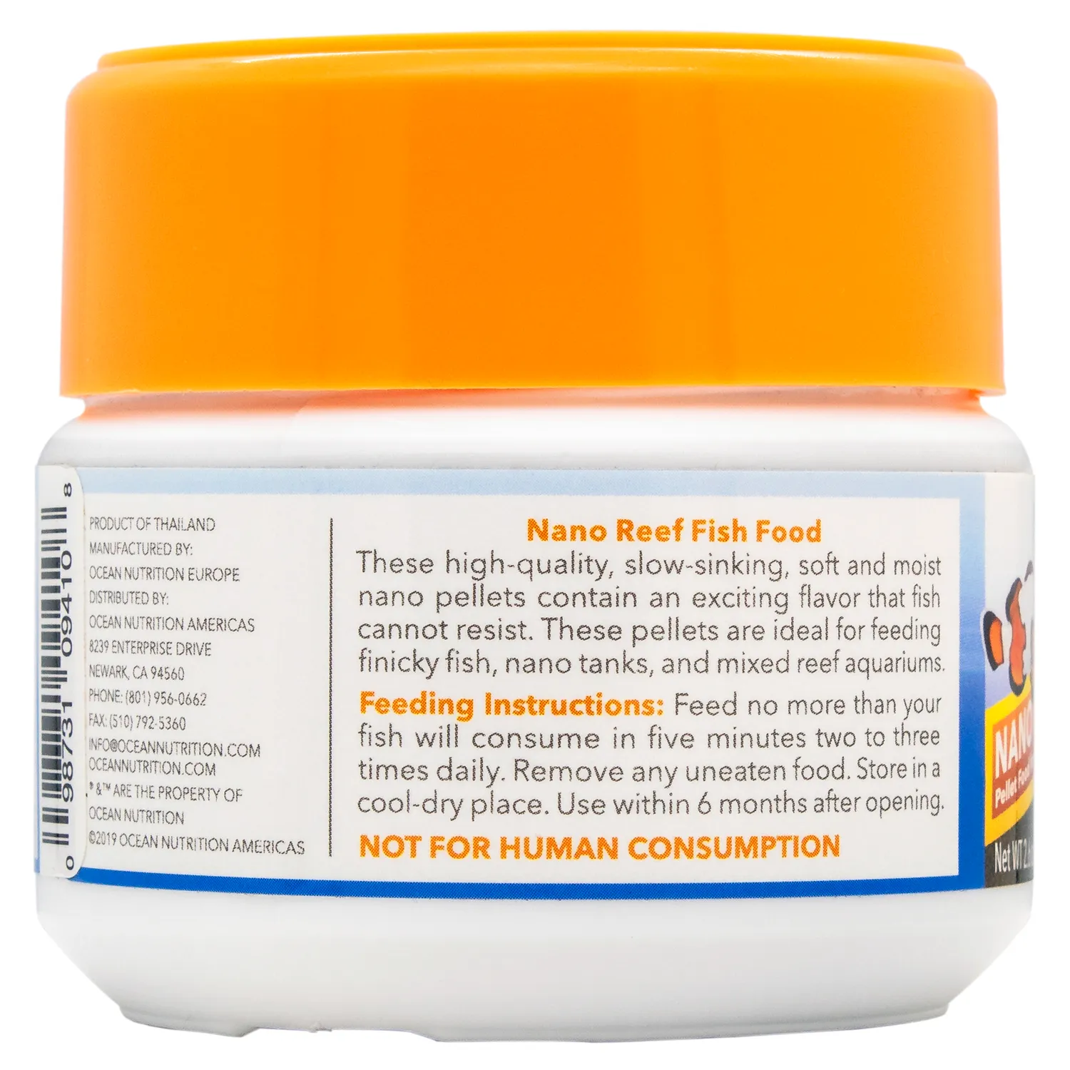 Ocean Nutrition Nano Reef Pellets Meerwasser 0,95mm weich