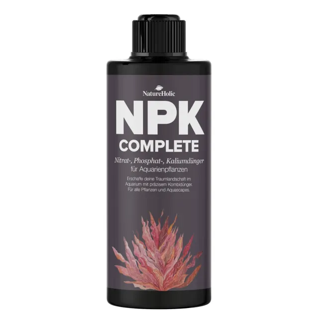 NatureHolic NPK Complete Volldünger Aquarium flüssig Makro