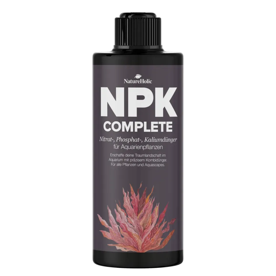 NatureHolic NPK Complete Volldünger Aquarium flüssig Makro