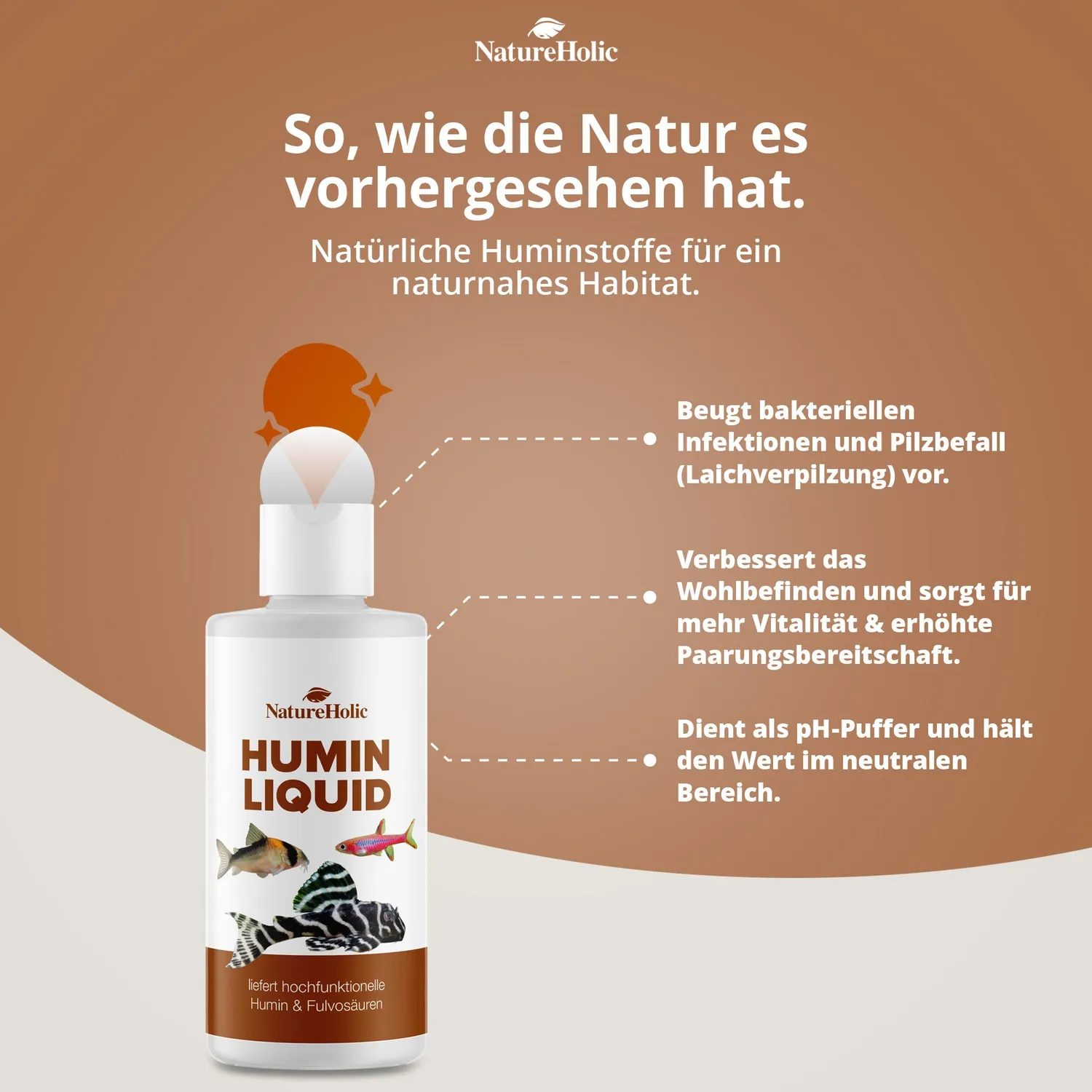 NatureHolic Crusta Humin Liquid Wasserpflege 125ml Huminstoffe