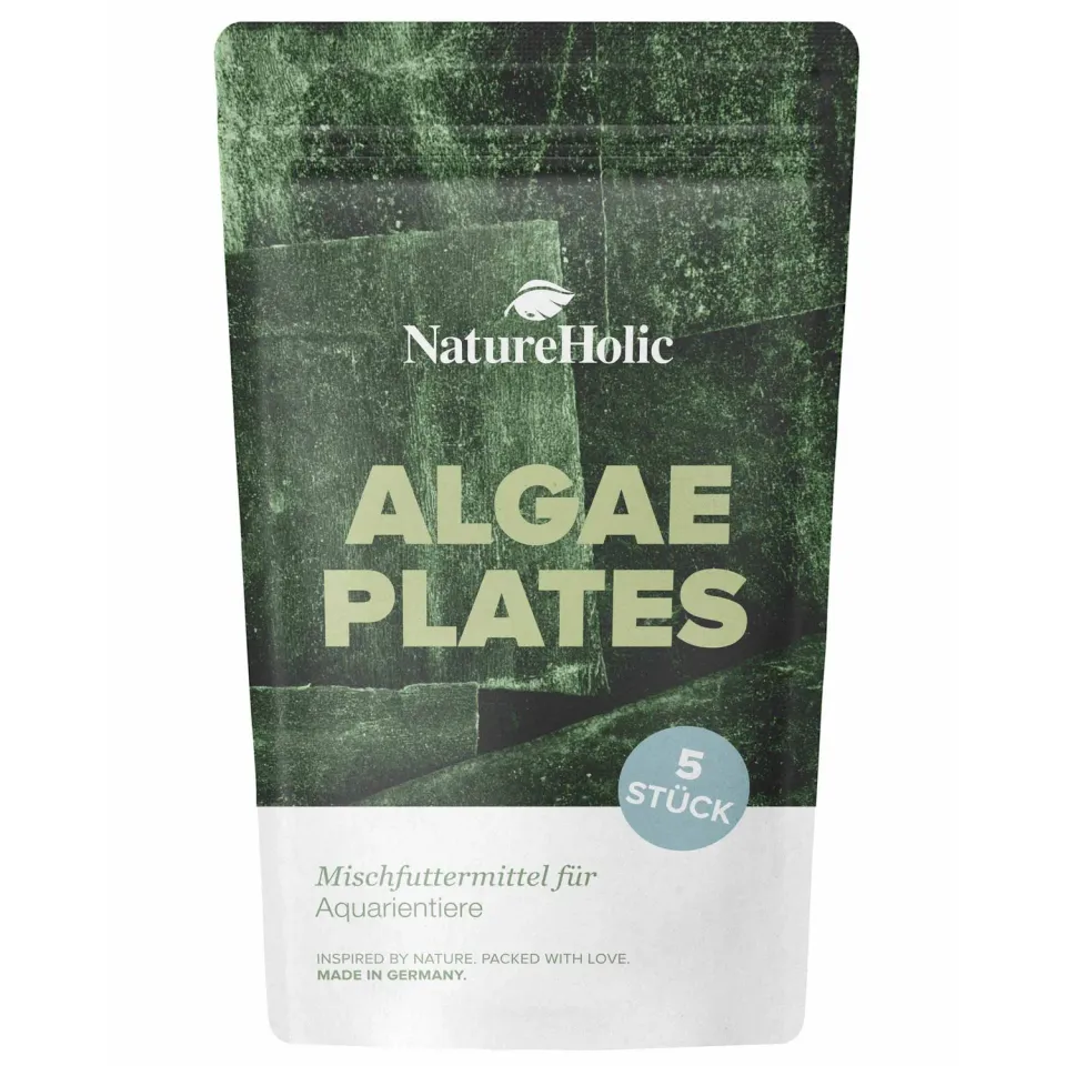 NatureHolic AlgaePlate Algenplatten Aufwuchsfutter 5 Stk