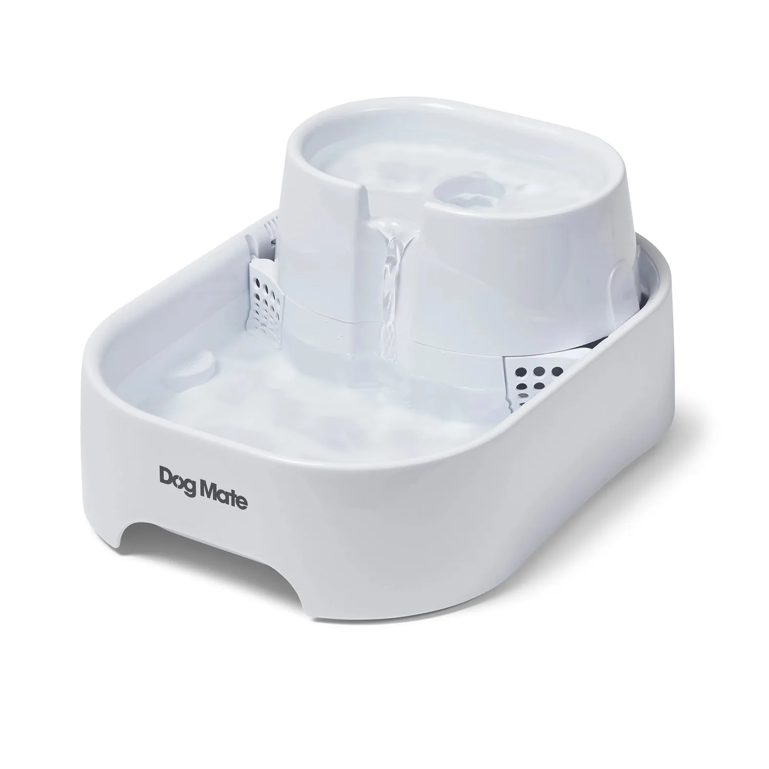 Closer Pets Dog Mate 385E Trinkbrunnen weiß 6 Liter