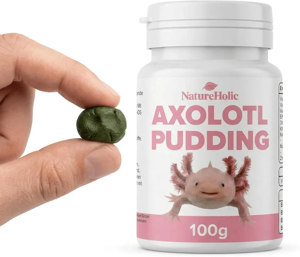 NatureHolic Axolotl Pudding Futterpaste formbar Protein