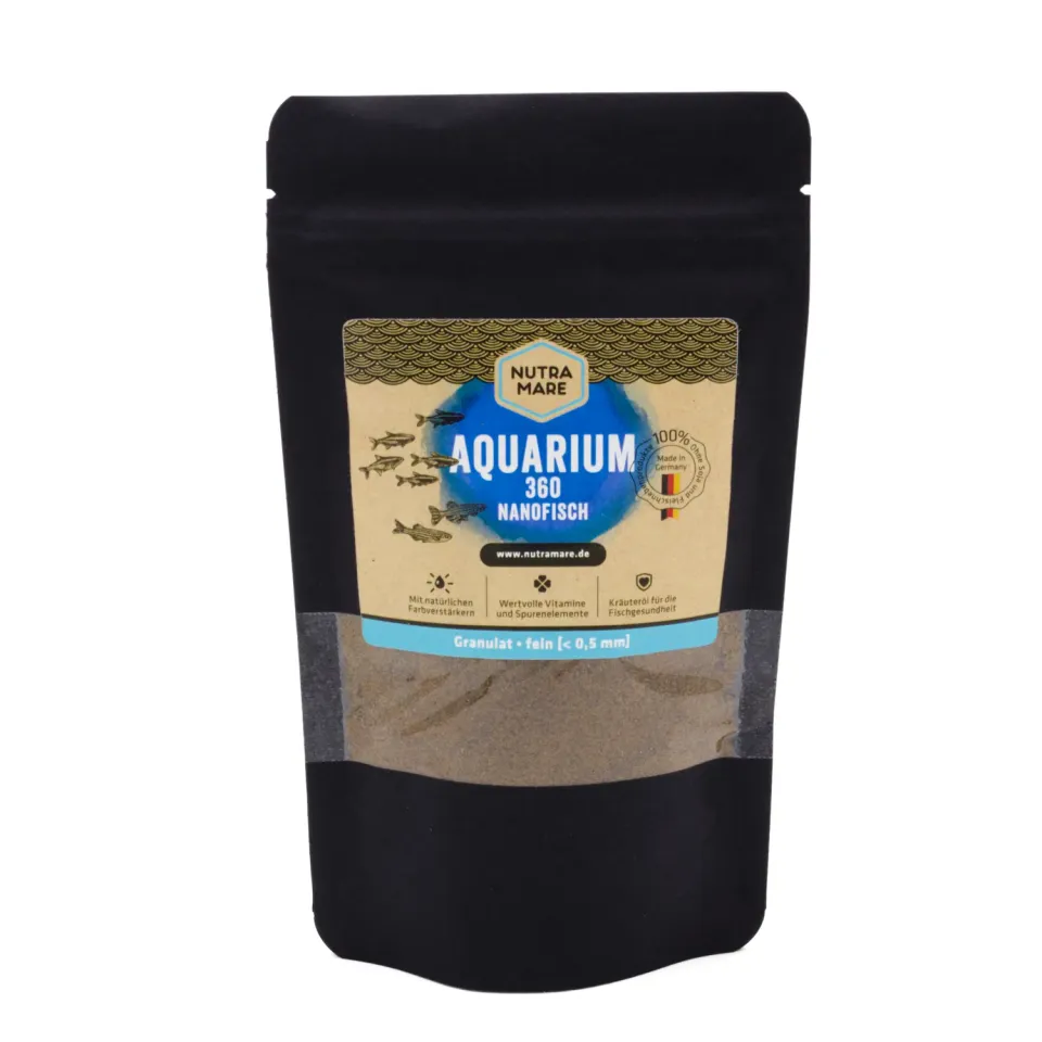 Nutramare Aquarium360 Nanofisch Granulat 250 ml fein