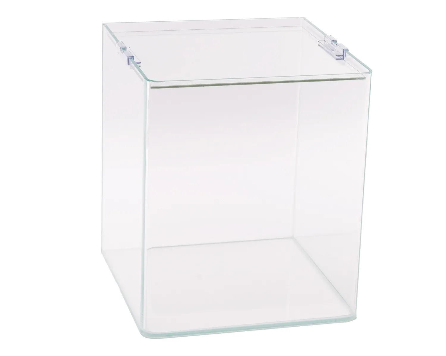 NatureHolic Classic Cube Aquarium 20 L mit Abdeckscheibe
