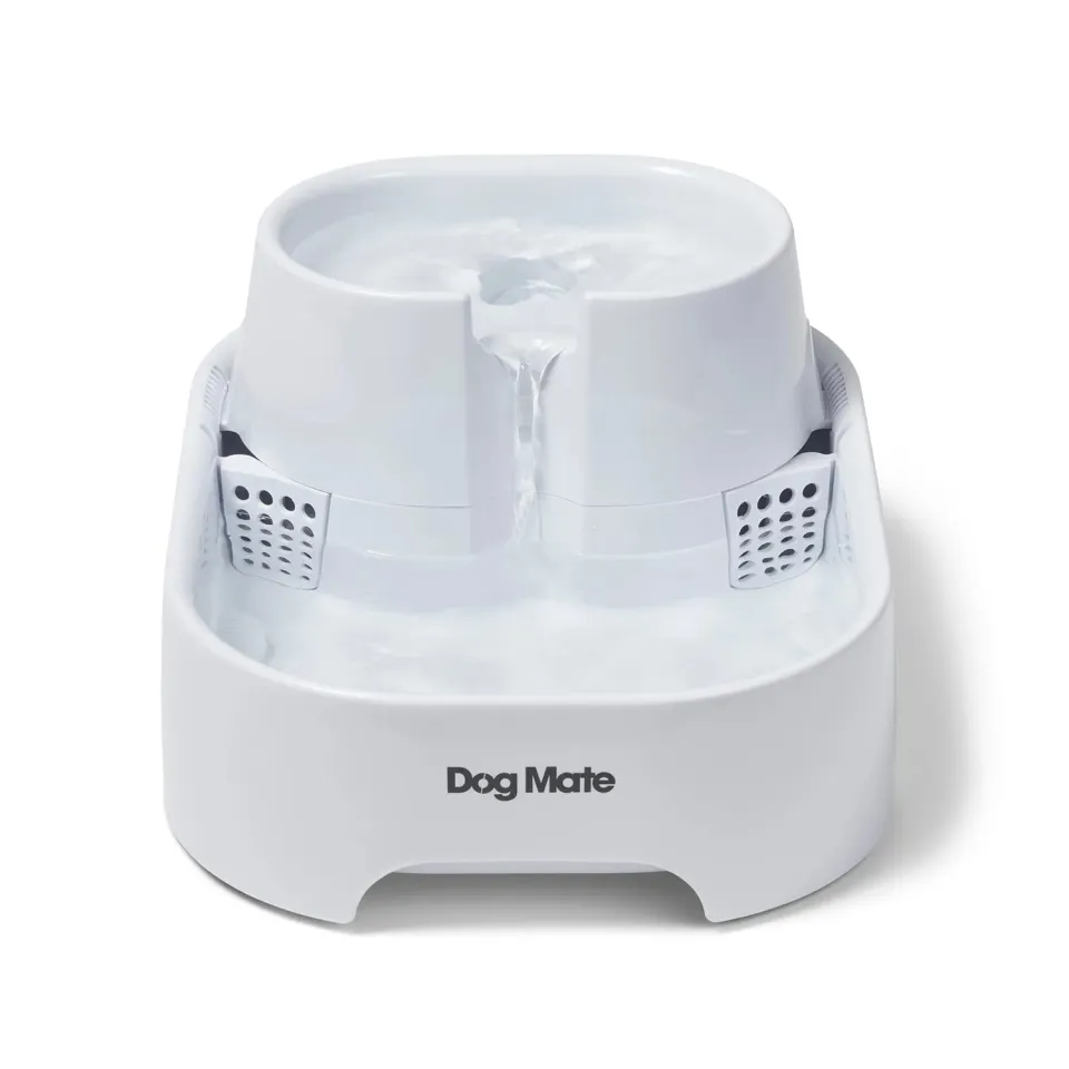Closer Pets Dog Mate 385E Trinkbrunnen weiß 6 Liter