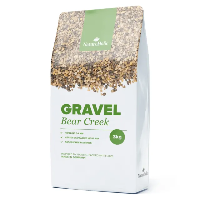 NatureHolic Naturkies Bear Creek Aquariumkies 3-4mm wasserneutral