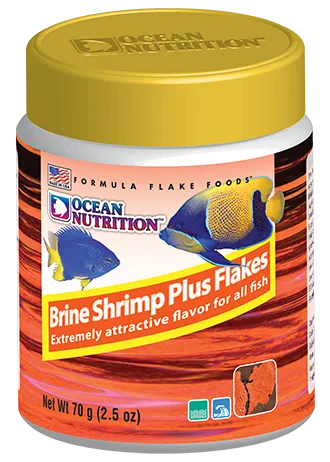 Ocean Nutrition Brine Shrimp Plus Flakes Flockenfutter Artemia