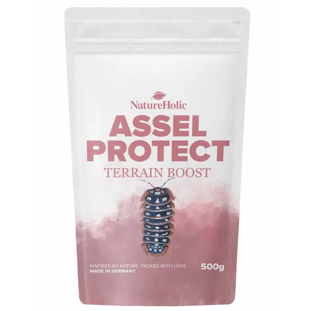 NatureHolic Assel Protect TerrainBoost Bodengrund 500 g Mineral