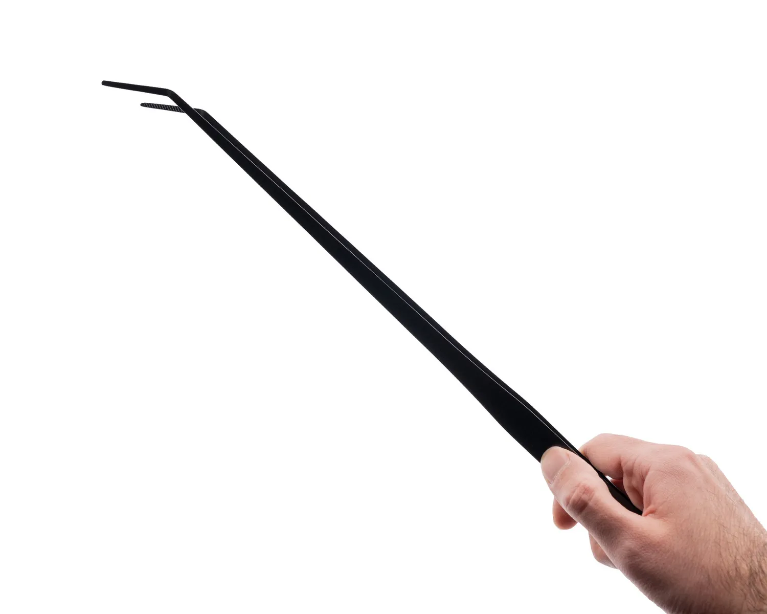 NatureHolic Scaping Tweezers Pinzette gebogen 48cm schwarz Edelstahl