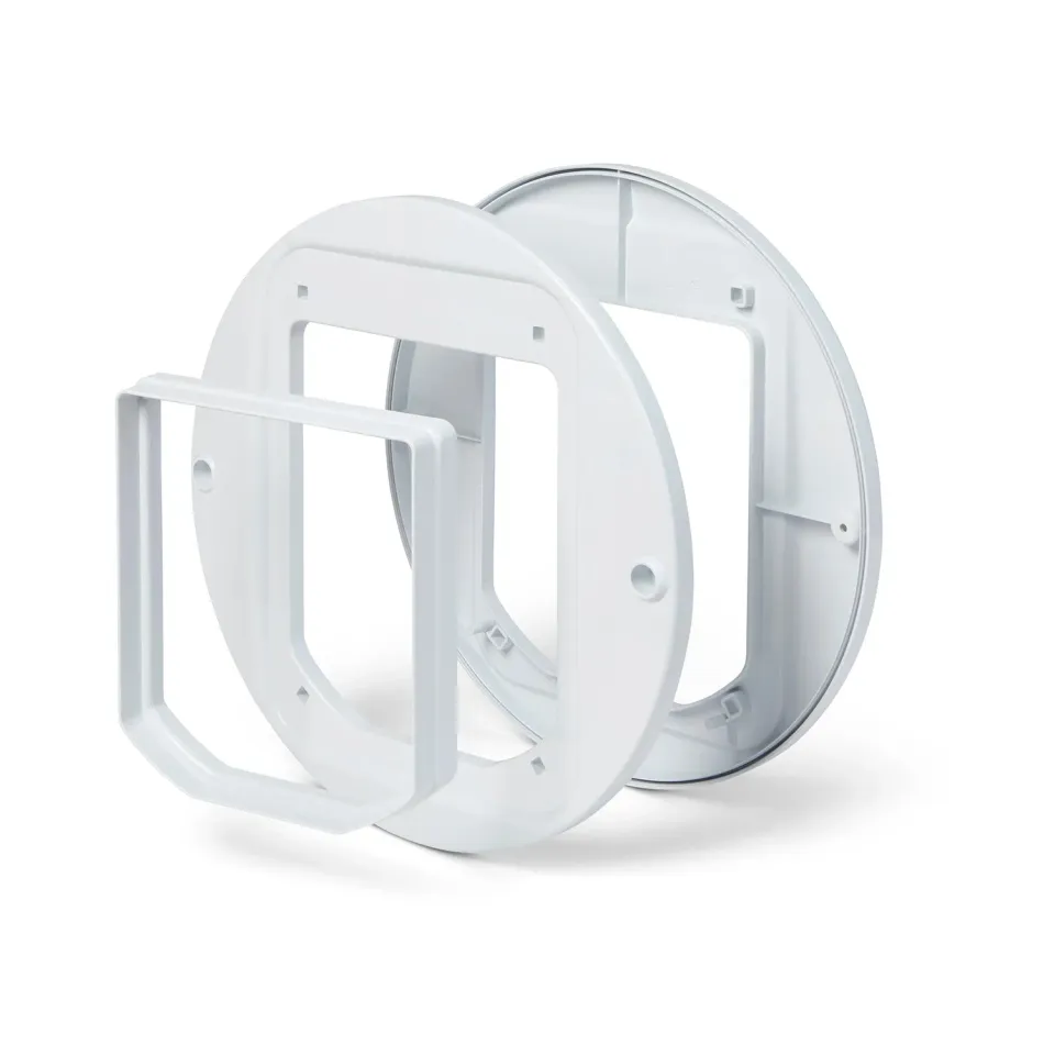 Closer Pets Cat Mate 361 Katzenklappen-Adapter weiß Wand Glas