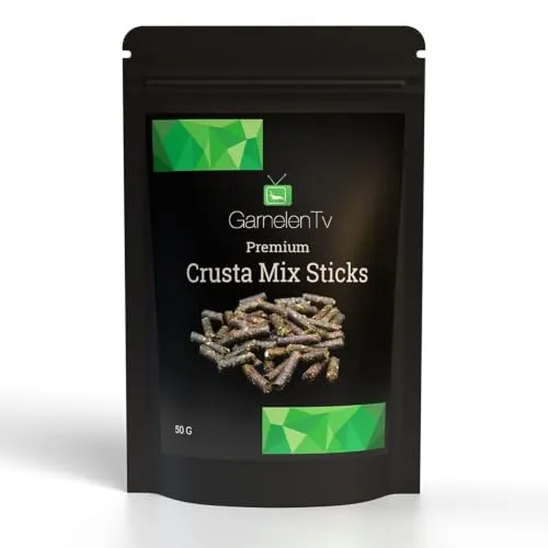 GarnelenTv Crusta Mix Sticks Garnelenfutter 50g Pflanzlich