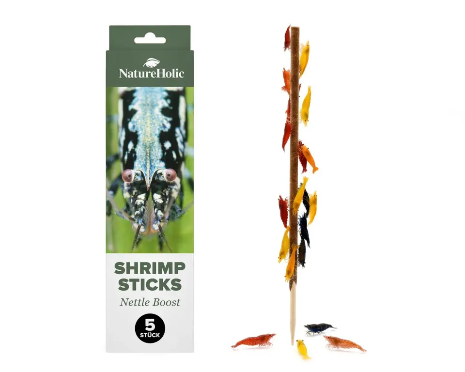 NatureHolic Garnelen Lollies Brennnessel Boost 5 Stück