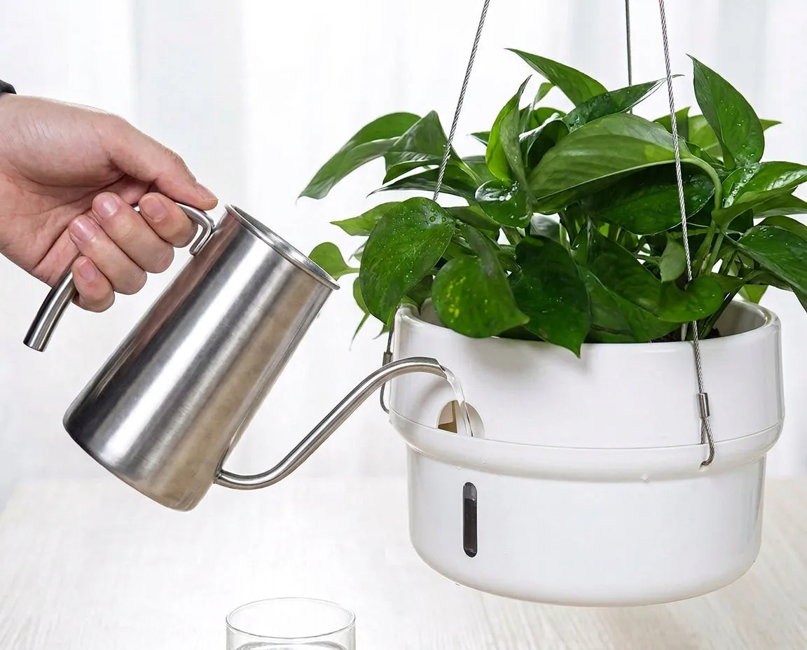 NatureHolic Hanging JunglePot Hängetopf selbstbewässernd 21 cm