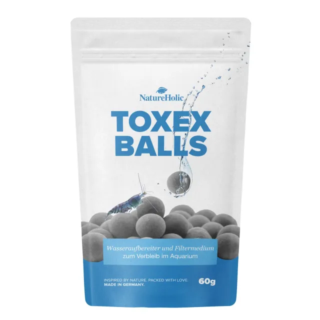 NatureHolic ToxEx Balls Wasseraufbereiter 60g Mineralien