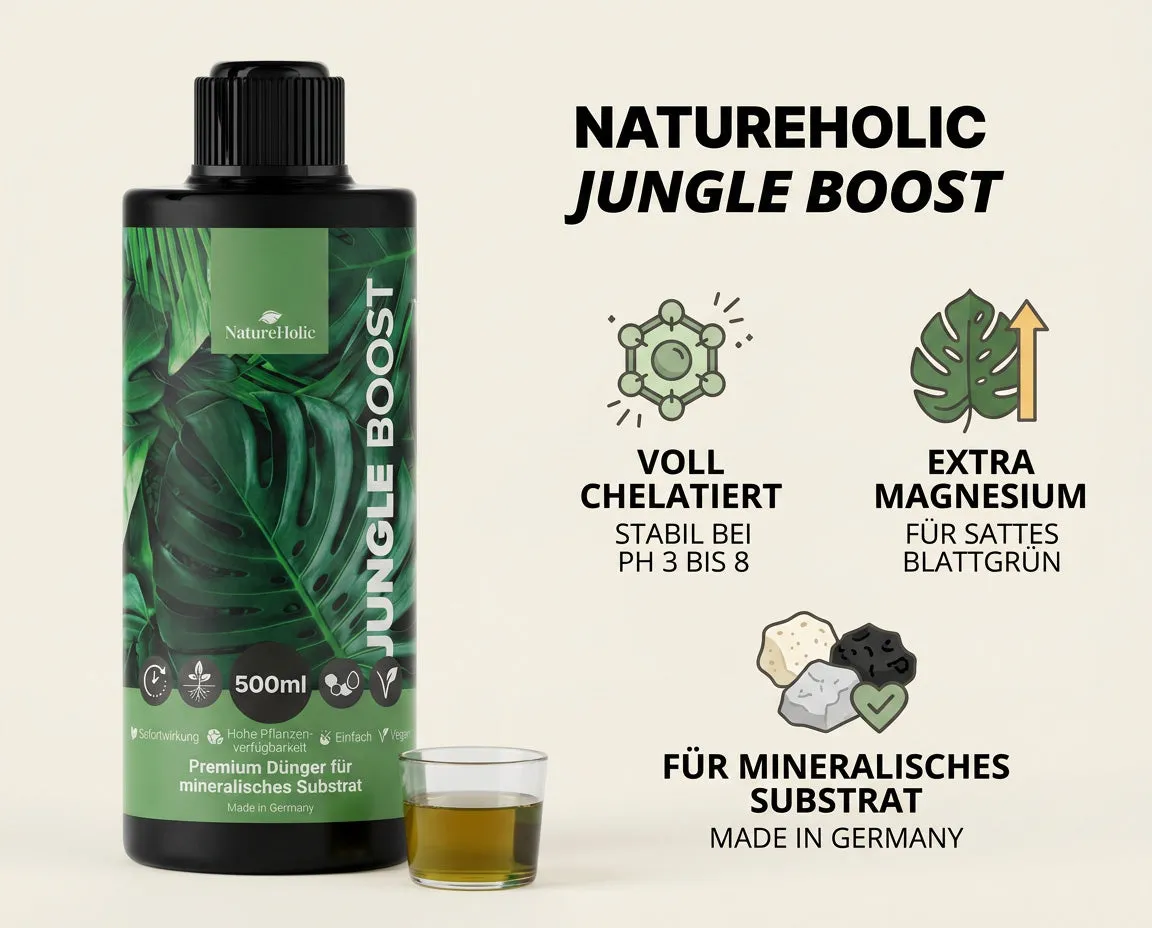 NatureHolic Jungle Boost Pflanzendünger 500ml mineralisch