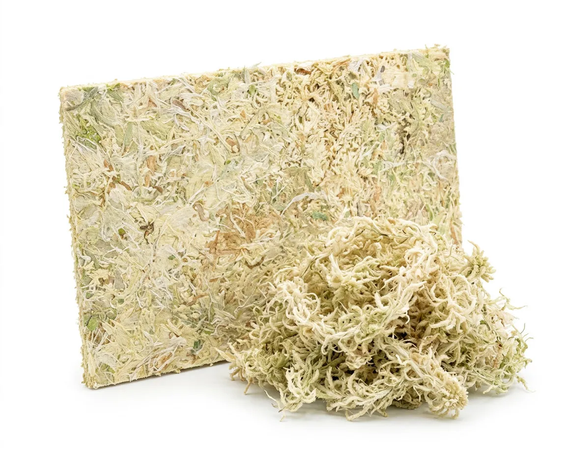 NatureHolic AsselMoss Terrarium Moos Sphagnum Platte ergibt 1L lose