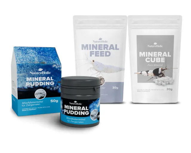 NatureHolic Häutungs Booster Mineral Bundle 3-teilig