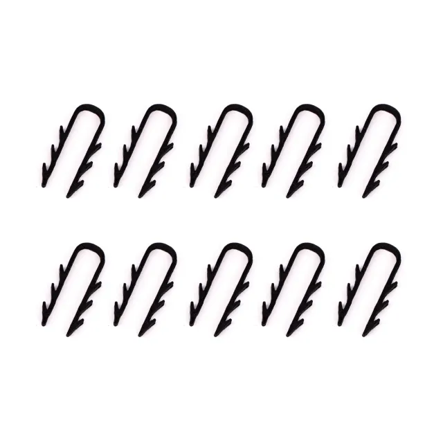 NatureHolic Plant Pins Pflanzennadeln 10 St. schwarz