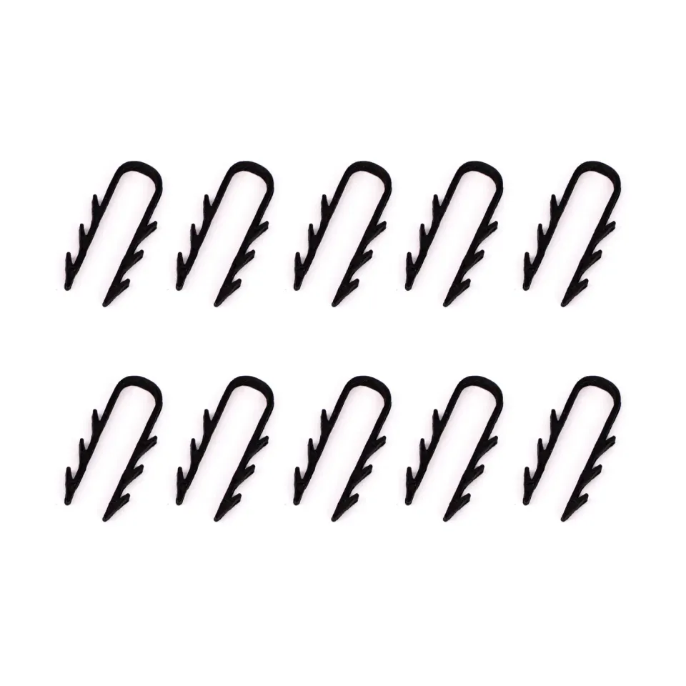 NatureHolic Plant Pins Pflanzennadeln 10 St. schwarz