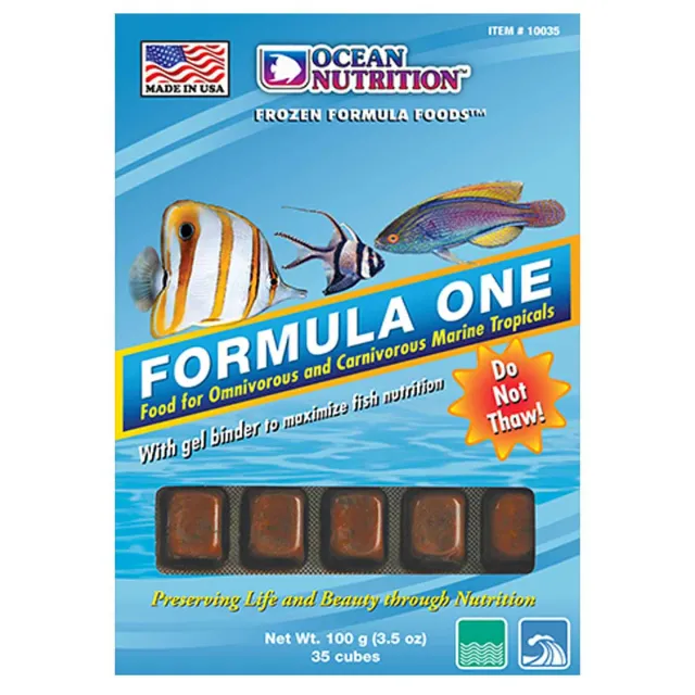 Ocean Nutrition Frozen Formula One Frostfutter Meerwasser