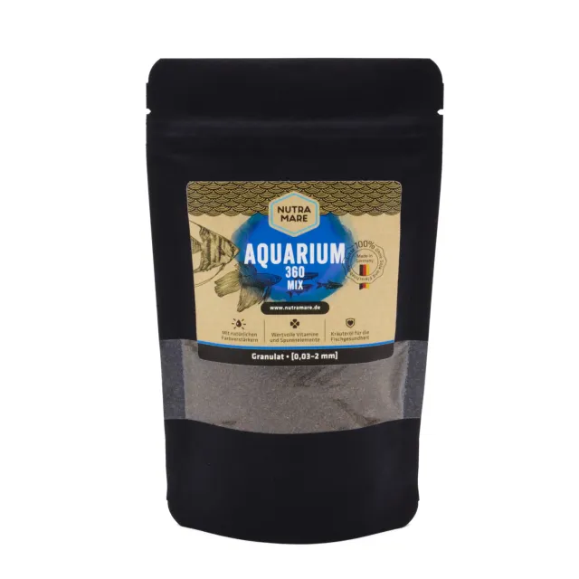 Nutramare Aquarium360 Mix Zierfischfutter Granulat 250 ml farbverstärkend