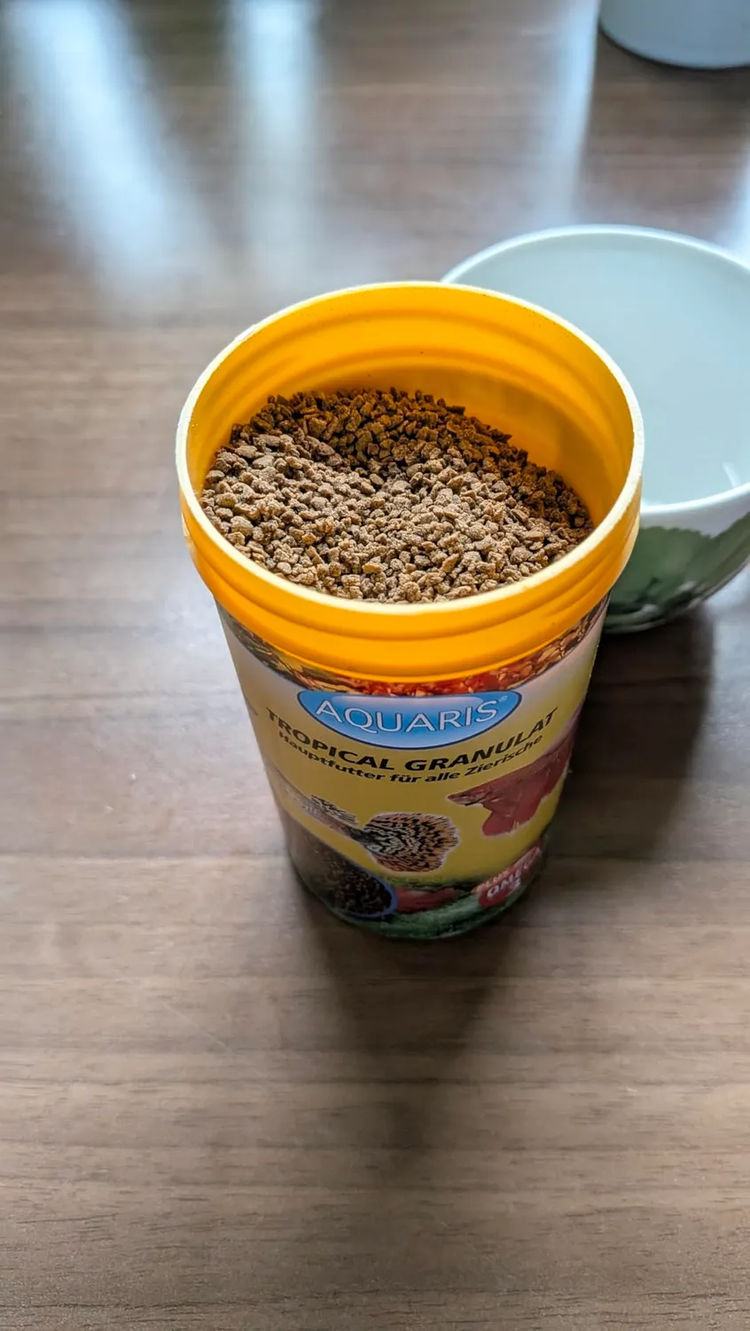 AQUARIS Tropical Granulat Zierfischfutter 125 g Farbe