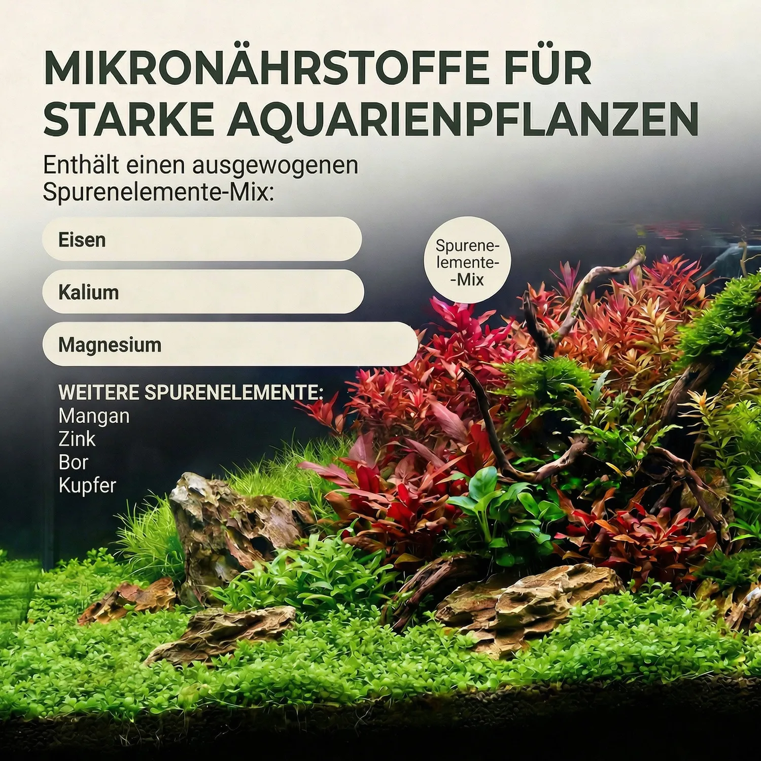 NatureHolic Eisenboost Eisendünger Aquarium flüssig Eisen