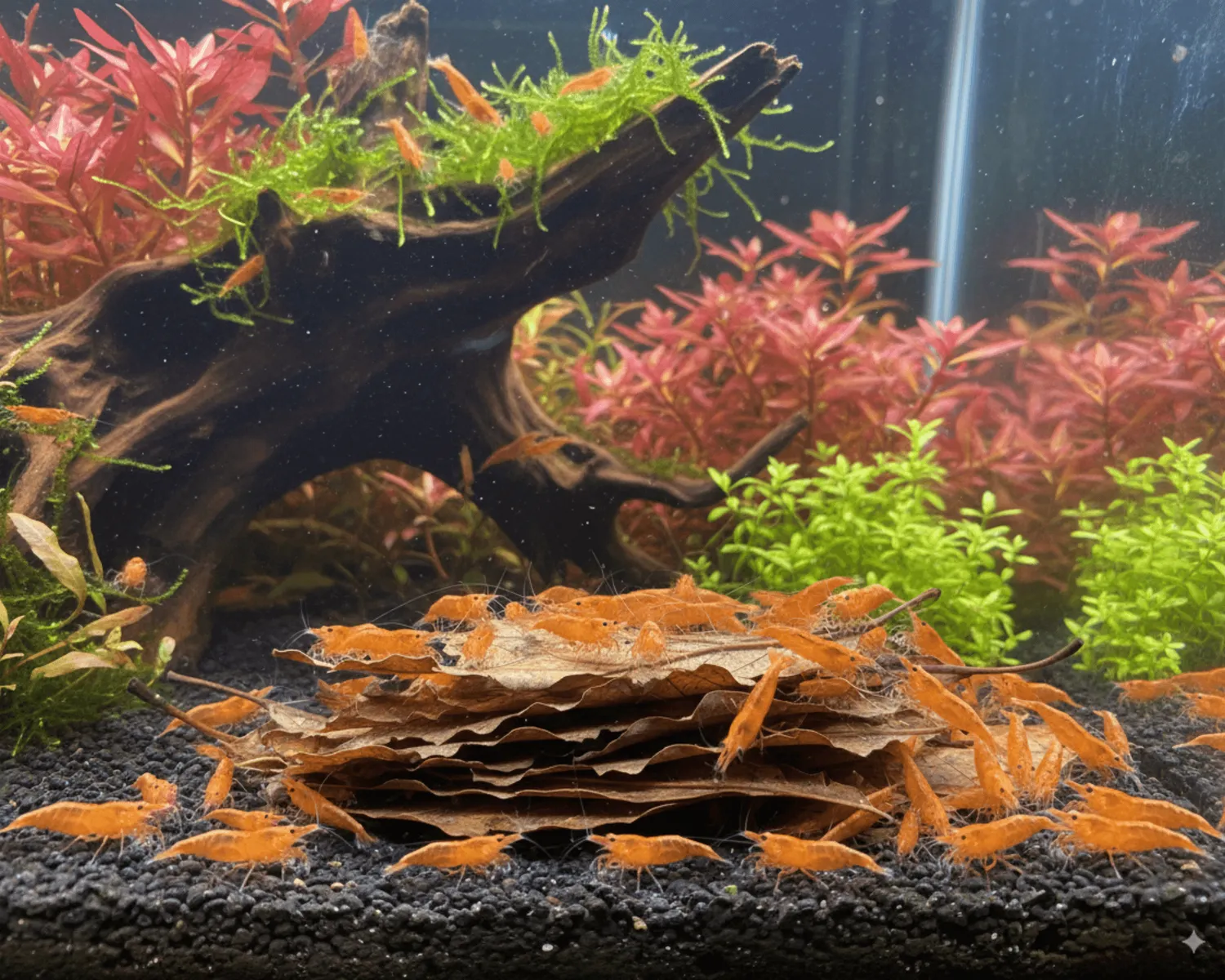 NatureHolic Instant Laub Aquarium-Laub 100g sterilisiert