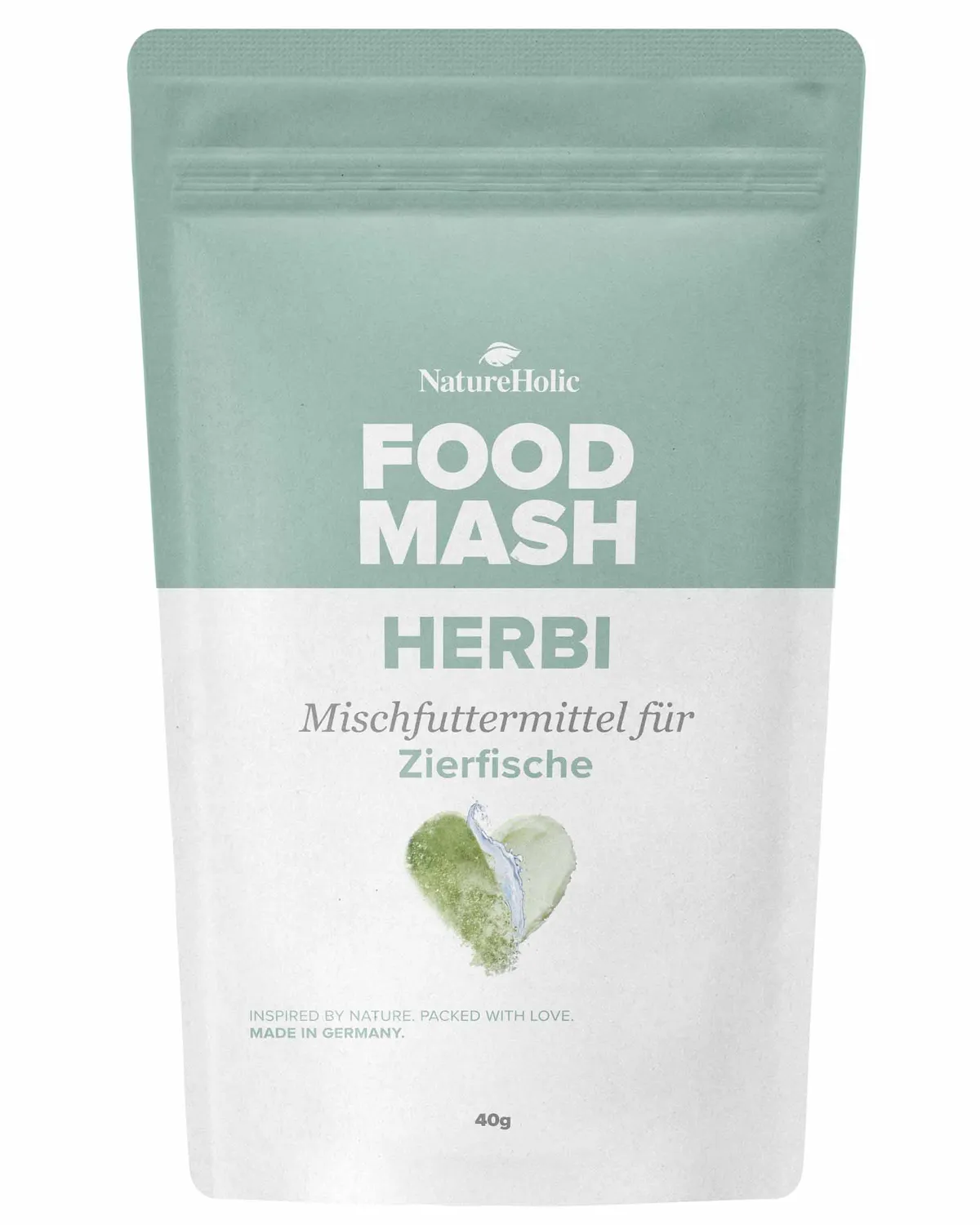 NatureHolic Food Mash Herbi Futterpaste 50 g pflanzlich